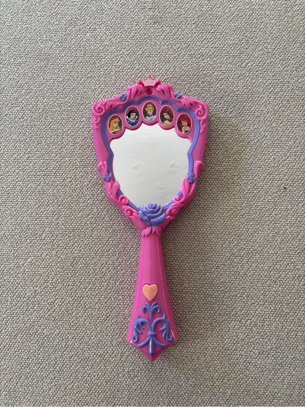 Vtg. Disney Magical Mirror Princess Cinderella Snow White 20 Phrases Lights Toy